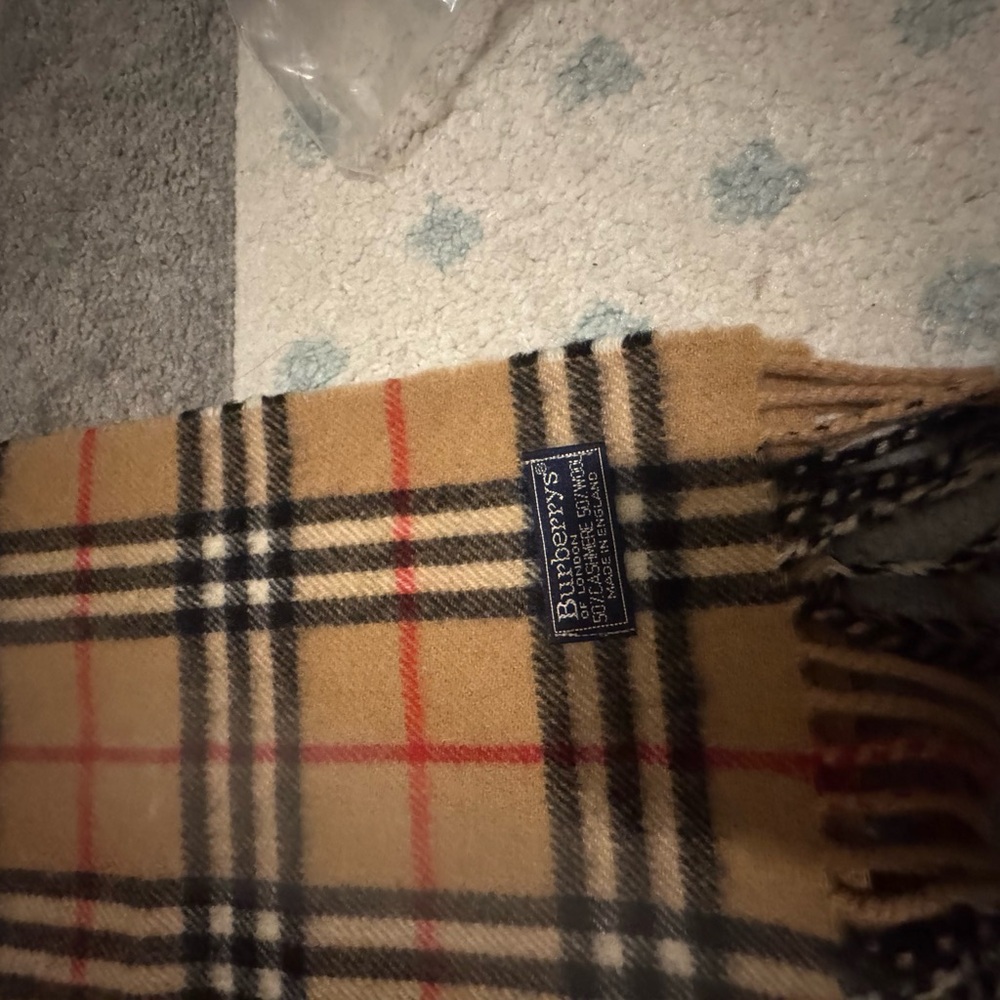 Burberry's Classic Check Scarf